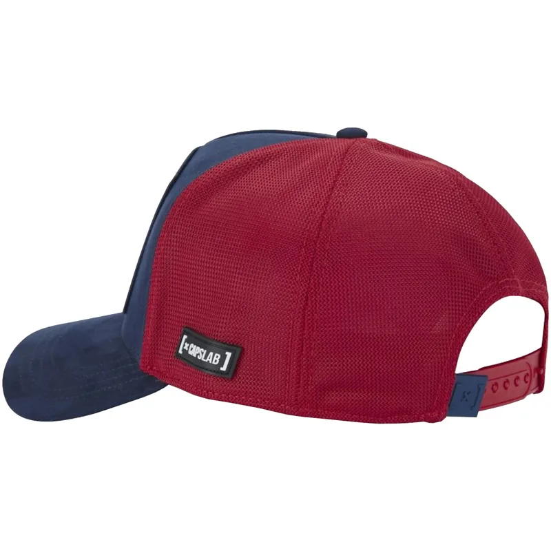 Bild 5 för Capslab - Blå trucker Keps - Marvel Spiderman Red/Blue Premium A-Frame Trucker @ Hatstore