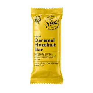 Produktfoto för Caramel Hazelnut Raw Bar