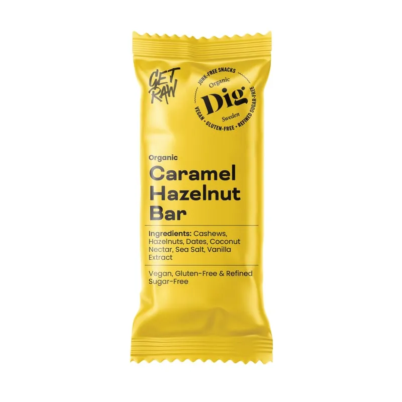Bild 1 för Caramel Hazelnut Raw Bar
