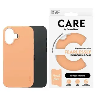 Produktfoto för CARE by PanzerGlass Case Fashion Peachy MagSafe iPhone 16