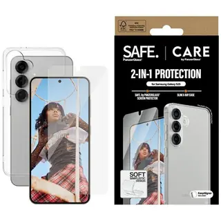 Produktfoto för CARE by PanzerGlass Fashion 2-in-1 Bundle Samsung Galaxy S25