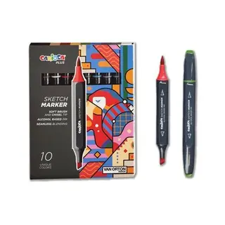 Produktfoto för Carioca Plus Sketchpennor 10-pack