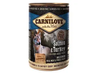 Produktfoto för Carnilove Wild Meat Salmon & Turkey