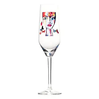 Produktfoto för Carolina Gynning - Champagneglas 30 cl Butterfly Messenger