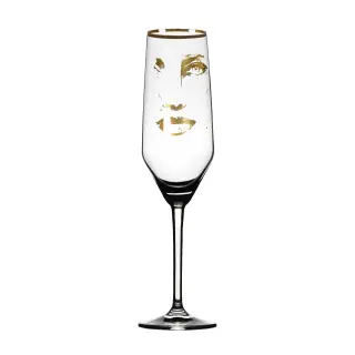 Produktfoto för Carolina Gynning - Champagneglas Piece of Me Gold 30 cl