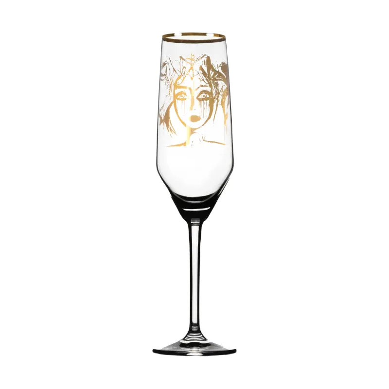 Alternativ bild 0 för Carolina Gynning - Champagneglas Slice of Life Gold 30 cl