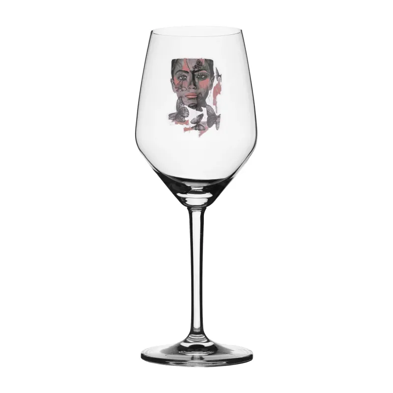 Alternativ bild 0 för Carolina Gynning - Rosé/Vitvinsglas Butterfly Queen 40 cl