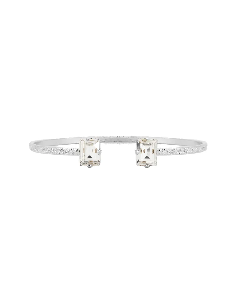 Bild 2 för Caroline Svedbom - Diora Stud Bracelet Rhodium Crystal