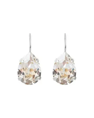 Produktfoto för Caroline Svedbom - Mini Drop Clasp Earring Rhodium Crystal