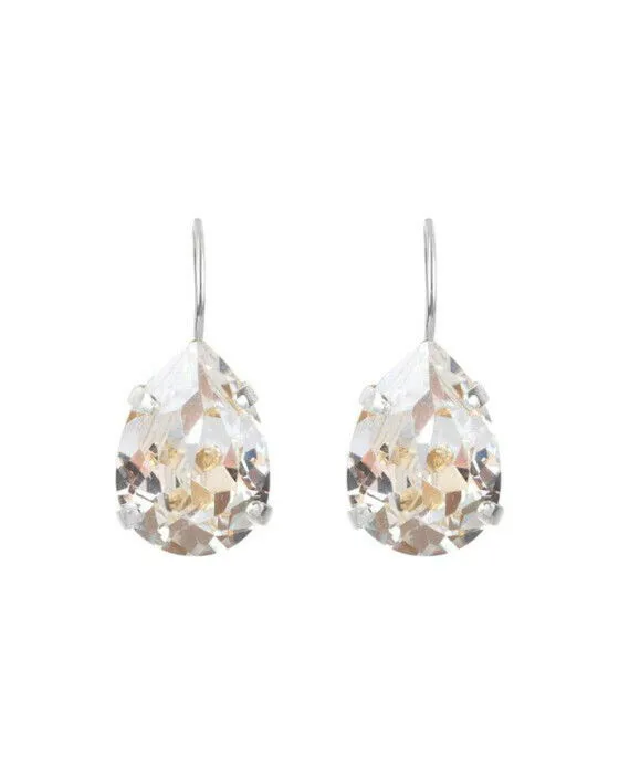 Bild 1 för Caroline Svedbom - Mini Drop Clasp Earring Rhodium Crystal