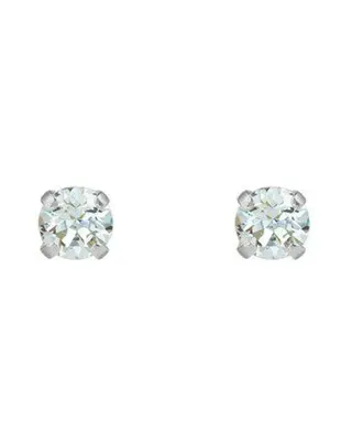 Produktfoto för Caroline Svedbom - Mini Stud Earrings Rhodium Light Azore