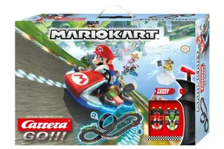 Produktfoto för Carrera RC Nintendo Mario Kart 8, Set med fordon och bana, 6 År, PU-plast, Svart, Röd, Grön
