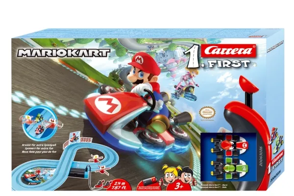 Alternativ bild 0 för Carrera RC Nintendo Mario Kart, Set med fordon och bana, 3 År, Plast, Blå, Grön, Röd