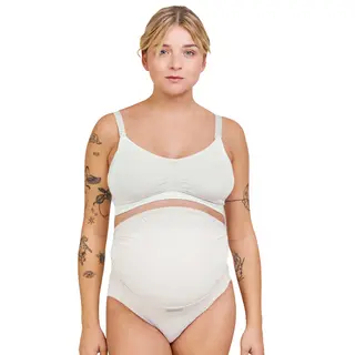 Produktfoto för Carriwell Justerbart över-magen-stödbälte vit L/XL