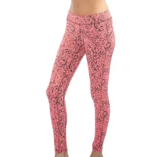 Produktfoto för Casall Abstract Tights Orange mönstrad 40 Dam