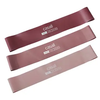 Produktfoto för Casall Rubber Bands Pink Selections 3-pack