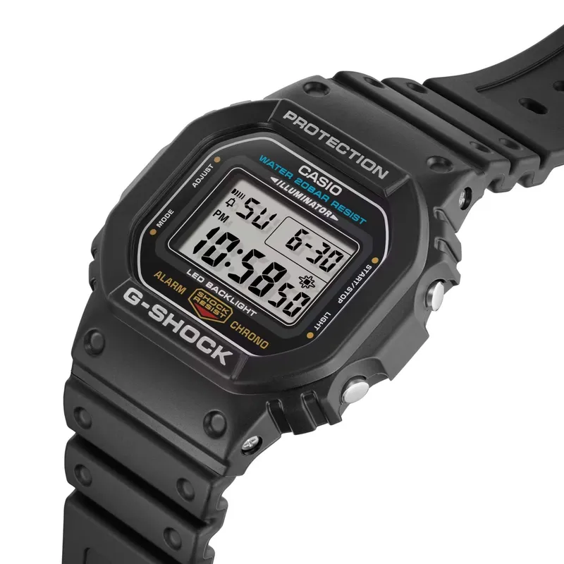 Bild 2 för Casio G-Shock DW-5600UE-1ER - Herr - 43 mm - Digital - Digital/Smartklocka - Mineralglas