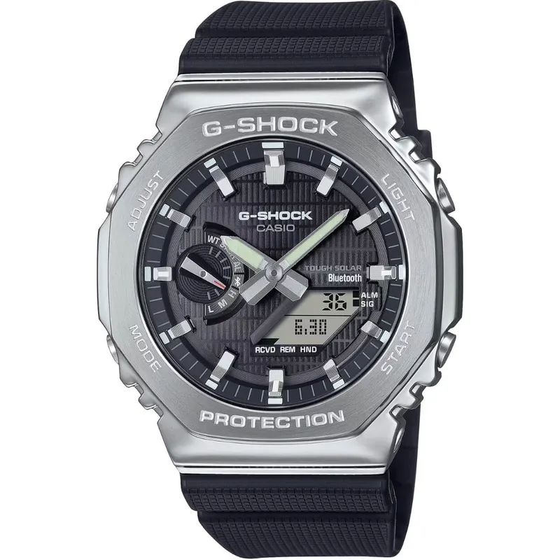 Bild 1 för Casio G-shock GBM-2100-1AER - Herr - 45 mm - Digital - Quartz - Mineralglas