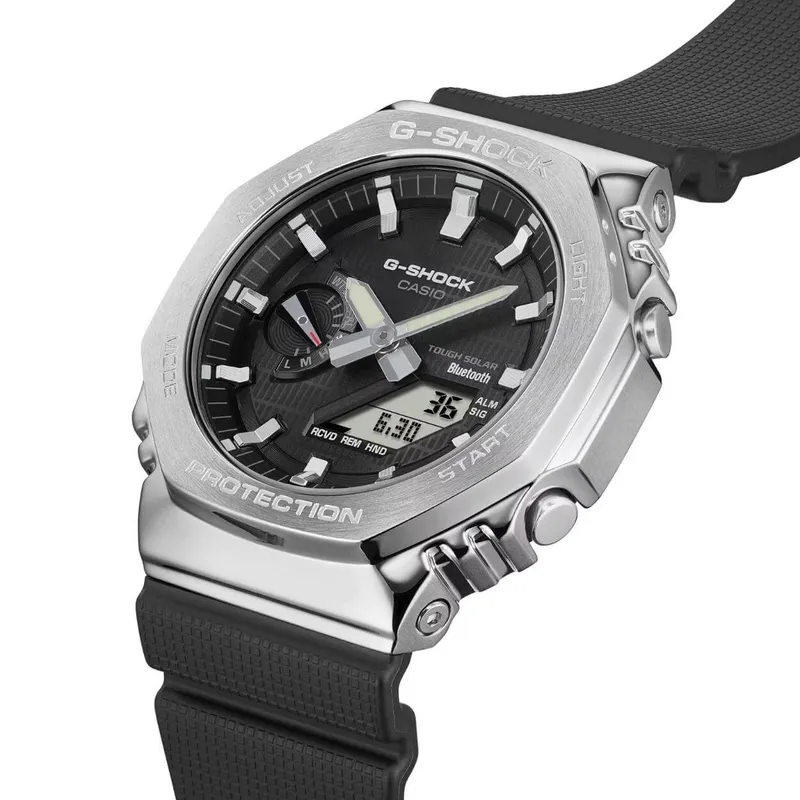 Bild 2 för Casio G-shock GBM-2100-1AER - Herr - 45 mm - Digital - Quartz - Mineralglas