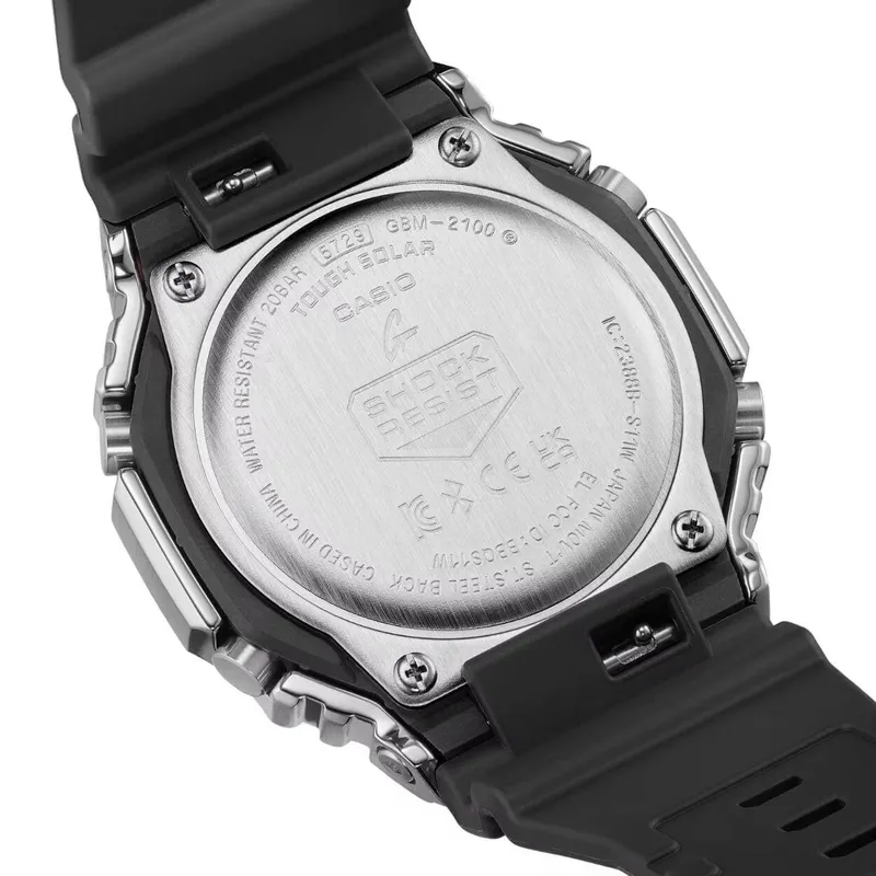Bild 3 för Casio G-shock GBM-2100-1AER - Herr - 45 mm - Digital - Quartz - Mineralglas