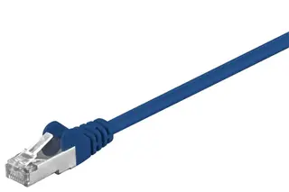 Produktfoto för CAT 5e patchcable F/UTP blue 2 m