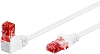 Produktfoto för CAT 6 - 90°angled White - 3m