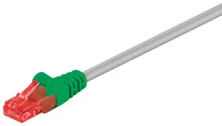 Produktfoto för CAT 6 Crossover-patch cable U/UTP grey green