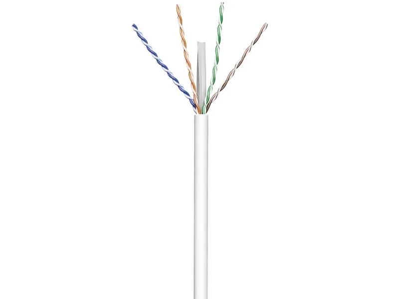 Alternativ bild 0 för CAT 6 network cable U/UTP white 100 m - CCA cop