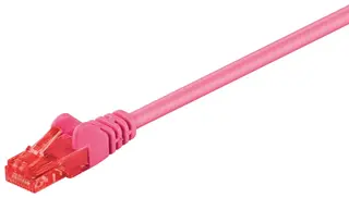 Produktfoto för CAT 6 patch cable U/UTP magenta