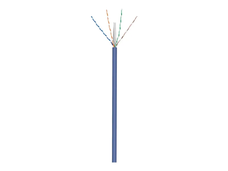 Alternativ bild 0 för CAT 6a network cable U/UTP blue 100 m - CU AWG