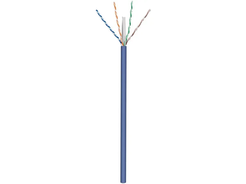 Alternativ bild 0 för CAT 6a network cable U/UTP blue 100 m - CU AWG