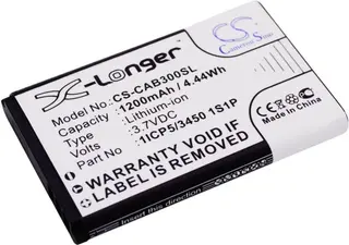 Produktfoto för CAT B30 Batteri 1200mAh