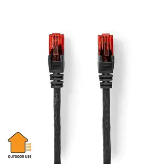 Produktfoto för CAT6 Network Cable | RJ45 Male | RJ45 Male | U/UTP | 20.0 m