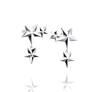 Produktfoto för Catch A Falling Star Örhänge Silver