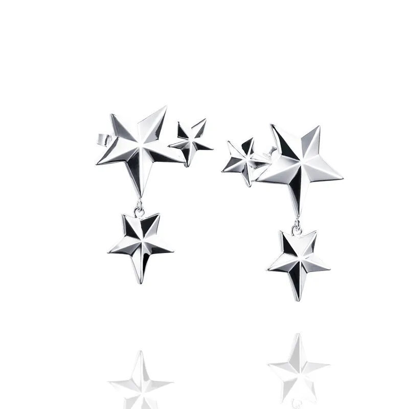 Alternativ bild 0 för Catch A Falling Star Örhänge Silver