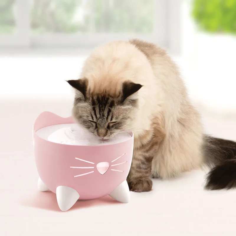 Bild 2 för CATIT PIXI DRICKSFONTÄN, ROSA