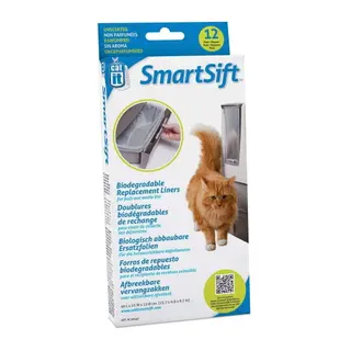 Produktfoto för Catit Plastskydd för SmartSift Kattlåda 12-pack