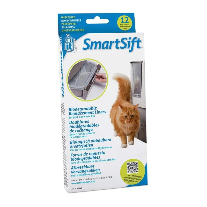 Alternativ bild 0 för Catit Plastskydd för SmartSift Kattlåda 12-pack