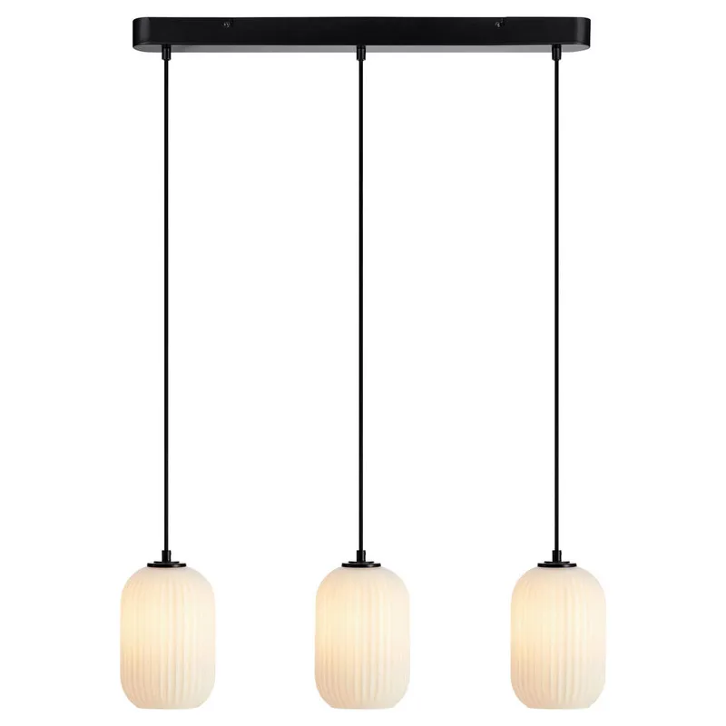 Bild 1 för CAVA - PENDANT STRAIGHT BLACK/WHITE 3L