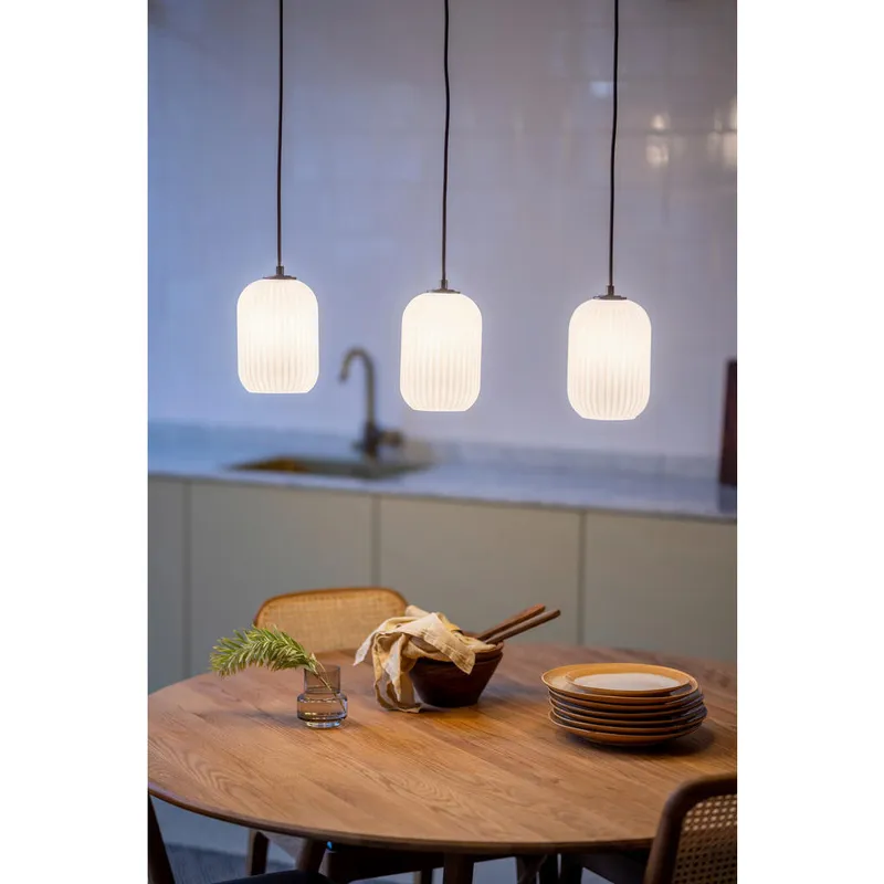 Bild 4 för CAVA - PENDANT STRAIGHT BLACK/WHITE 3L
