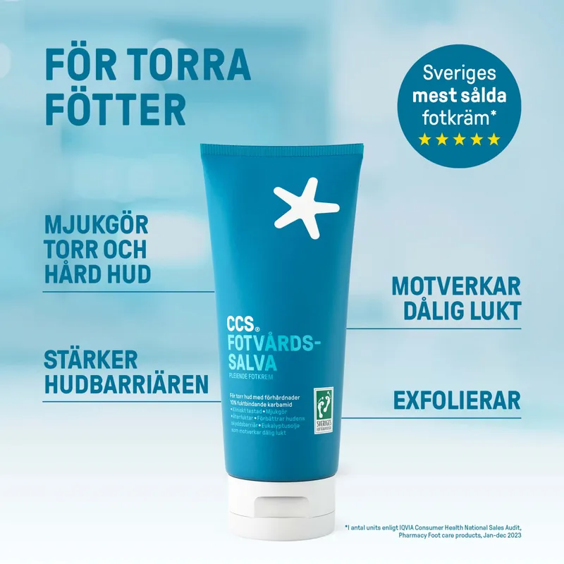 Bild 2 för CCS Fotvårdssalva 175 ml