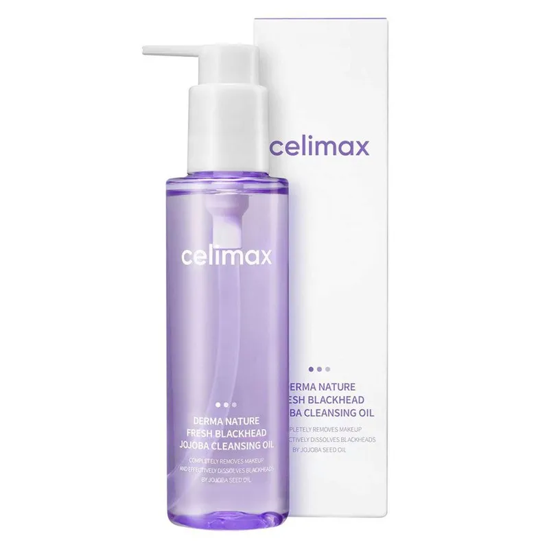 Bild 2 för Celimax Derma Nature Fresh Blackhead Jojoba Cleansing Oil 150 ml