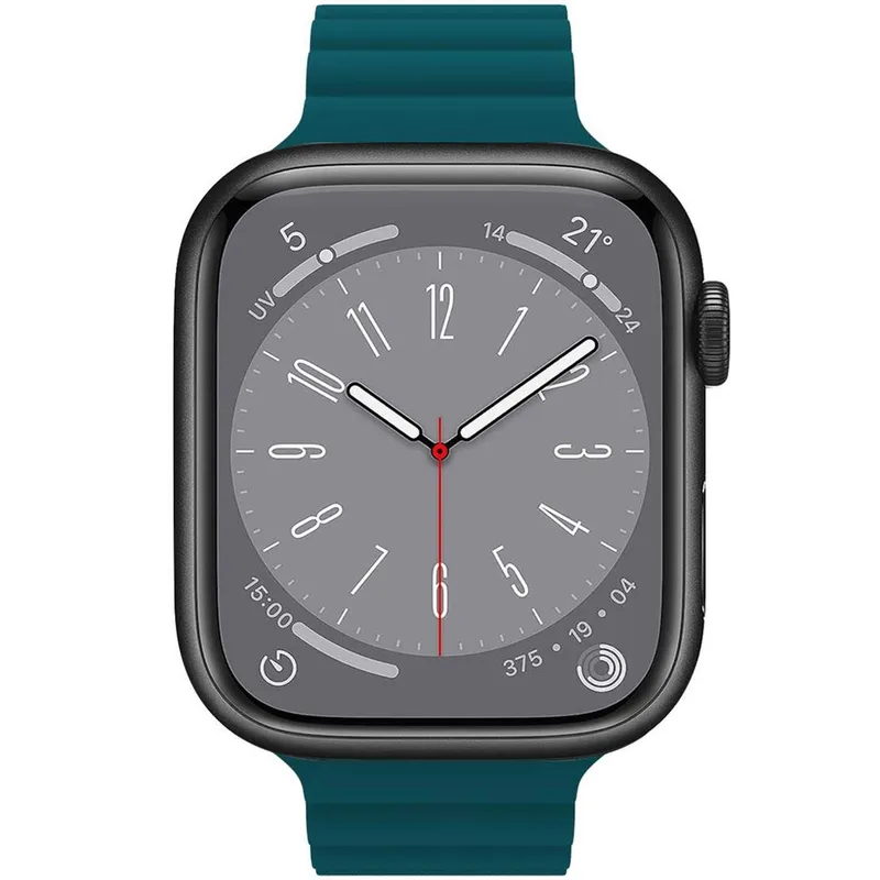 Bild 2 för Celly Armband till Apple Watch 42/44/45mm Magnetiskt Grön