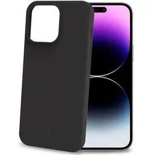 Produktfoto för CELLY Cromo Soft rubber case iPhone 15 Pro Max - Black