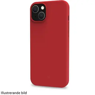 Produktfoto för Celly Cromo Soft rubber case iPhone 16 Röd