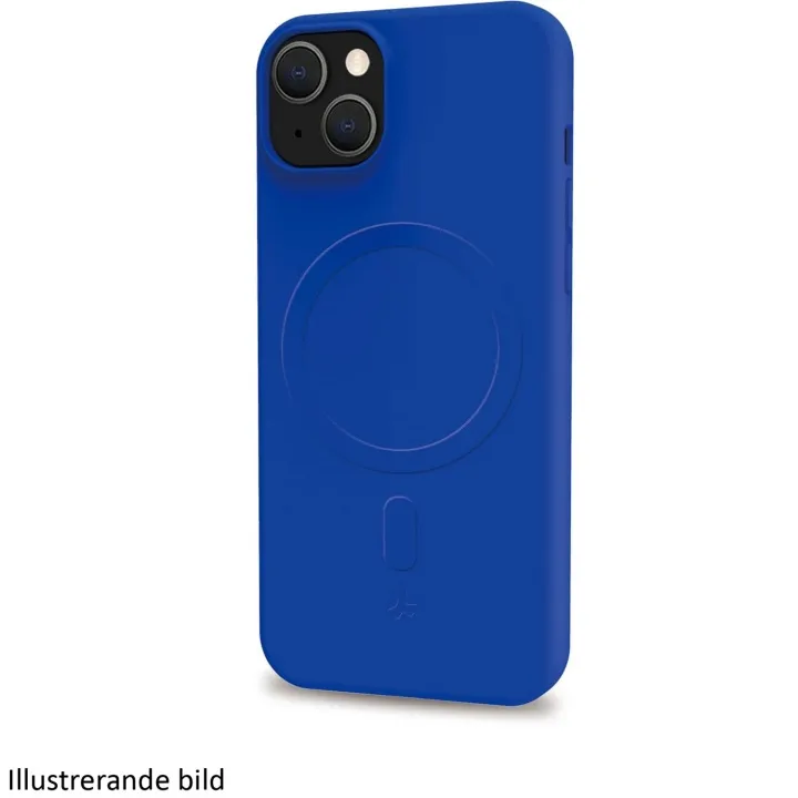 Alternativ bild 0 för Celly Cromomag Magnetic Soft rubber case MagSafe iPhone 16 Pro Max Blå
