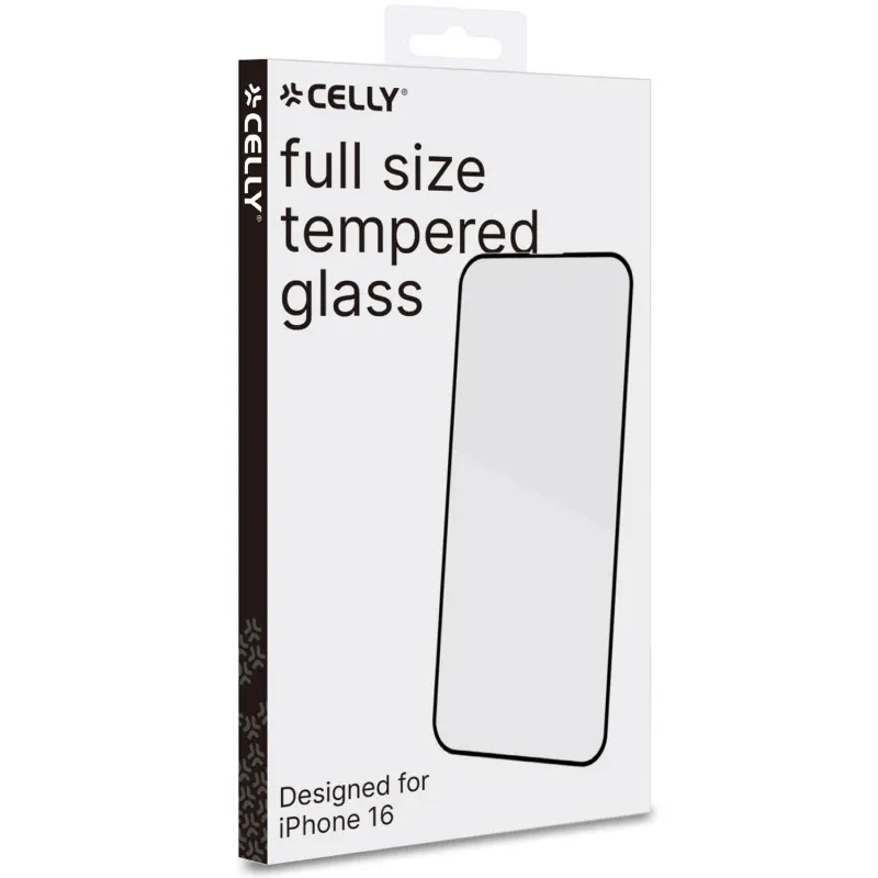 Bild 2 för Celly Full Glass Skärmskydd Härdat glas iPhone 16