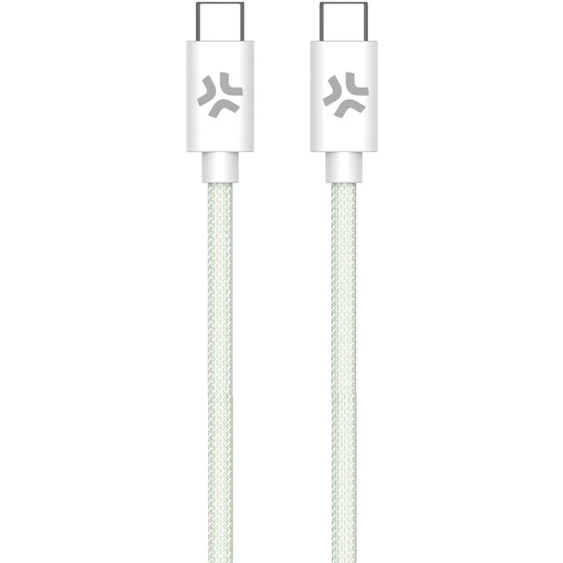 Bild 2 för Celly USB-C - USB-C-kabel 60W 1,5 m Grön