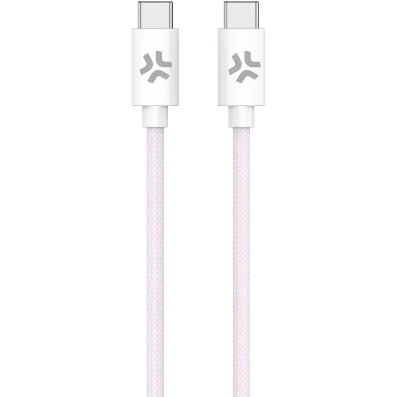 Bild 2 för Celly USB-C - USB-C-kabel 60W 1,5 m Rosa