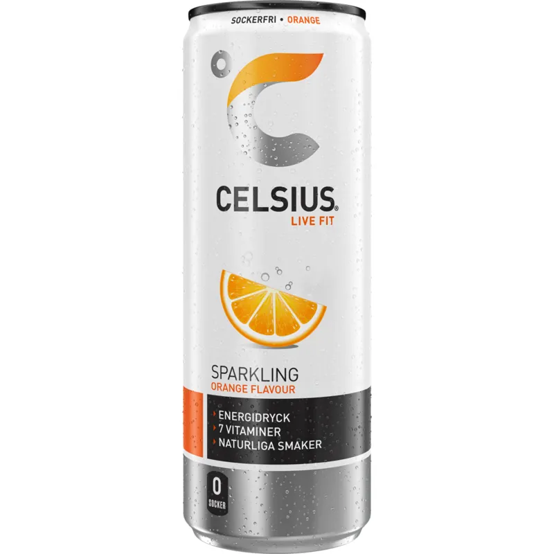 Bild 1 för Celsius Orange 355 ml